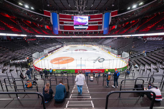 Interiör vy av Avicii Arena