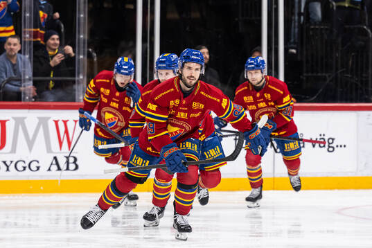 Djurgårdens Oula Palve jublar