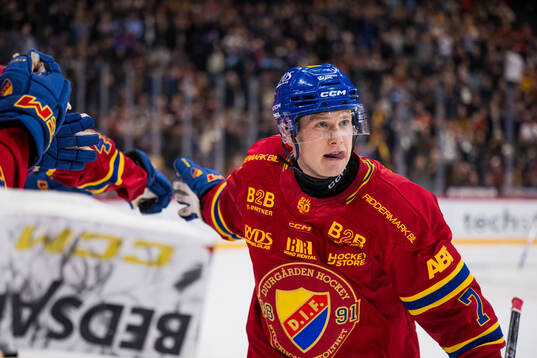 Djurgårdens Joseph Snively jublar