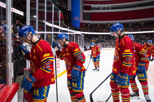 Djurgårdens Jesse Ylönen, Oula Palve och Valtteri Pulli