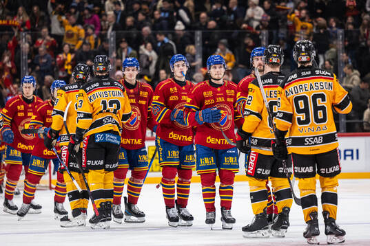 Djurgårdens och Luleås spelare