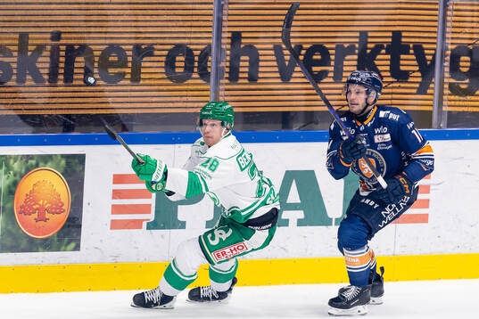Rögles Anton Bengtsson och Växjös Brogan Rafferty