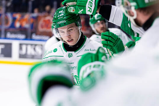 Rögles Felix Nilsson jublar
