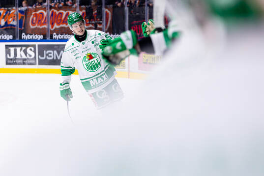 Rögles Felix Nilsson jublar