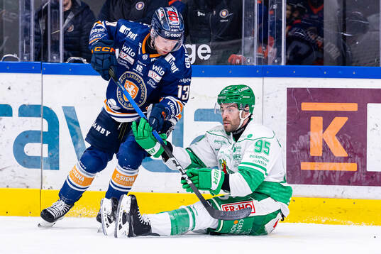 Växjös Dylan Mclaughlin och Rögles Mark Friedman