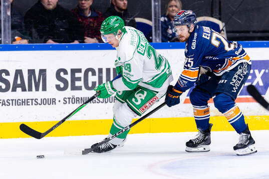 Rögles Anton Bengtsson och Växjös Lucas Elvenes