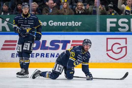 HV71s Jonathan Ang och Lukas Rousek