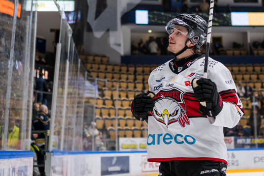 Malmö Redhawks Lauri Pajuniemi jublar
