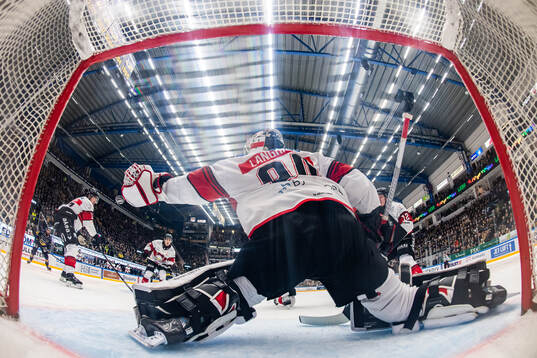 Malmö Redhawks målvakt Marek Langhamer