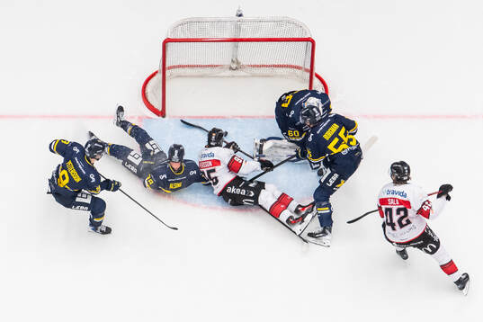 Malmö Redhawks Carl Persson gör 0-2