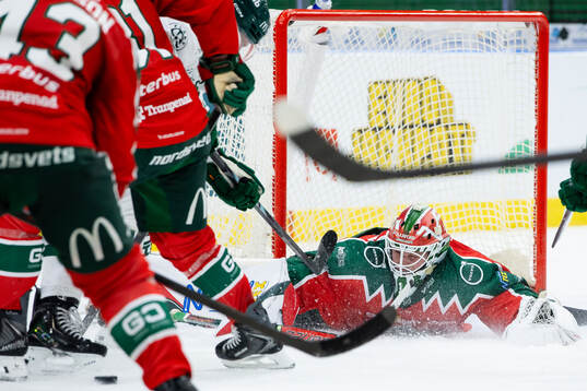 Frölundas målvakt Lars Johansson