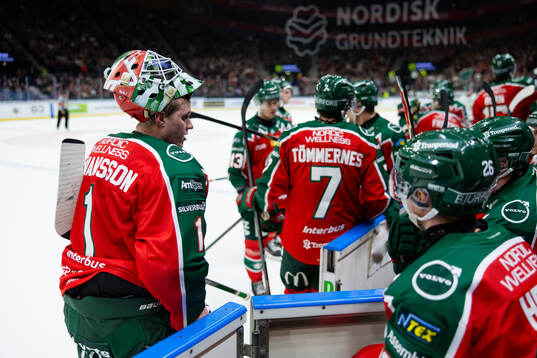 Frölundas målvakt Lars Johansson