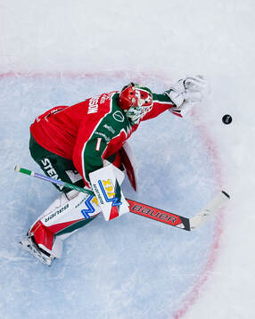 Frölundas målvakt Lars Johansson
