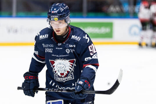 Linköpings Zion Nybeck deppar