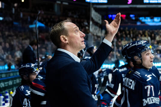 Linköpings tränare Mikael Håkanson