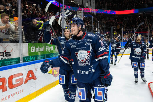 Linköpings Fredrik Karlström jublar