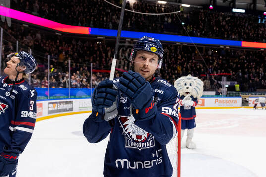 Linköpings Christoffer Ehn jublar