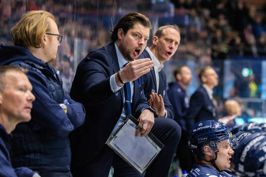 Linköpings assisterande tränare Mattias Zackrisson
