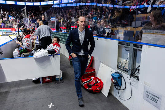 Linköpings tränare Mikael Håkanson