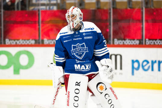 Timrås målvakt Jacob Johansson