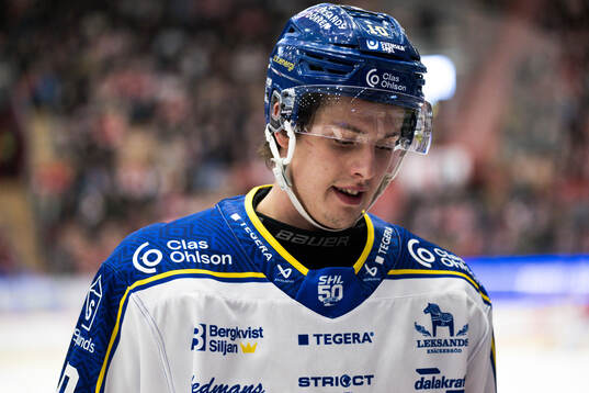Leksands Anton Johansson deppar