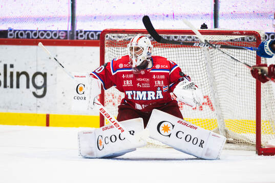 Timrås målvakt Jacob Johansson