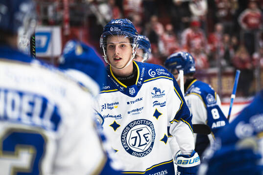 Leksands Anton Johansson jublar