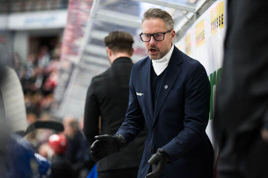Leksands tränare Johan Hedberg
