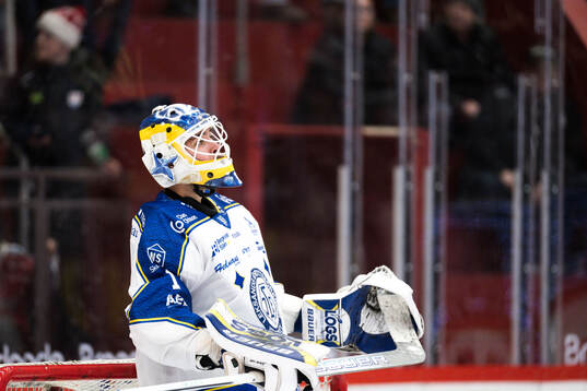 Leksands målvakt Marcus Gidlöf