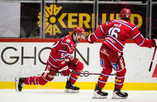 Timrås Anton Lander jublar