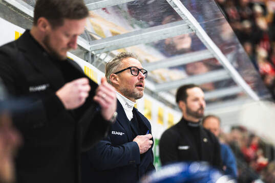 Leksands tränare Johan Hedberg