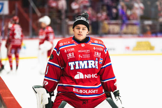 Timrås målvakt Carl Lidö