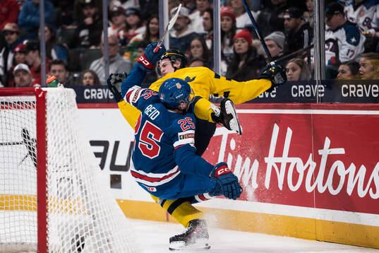 Chase Reid of USA and Loke Krantz of Sweden