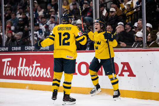 Milton Gästrin and Casper Juustovaara Karlsson of Sweden
