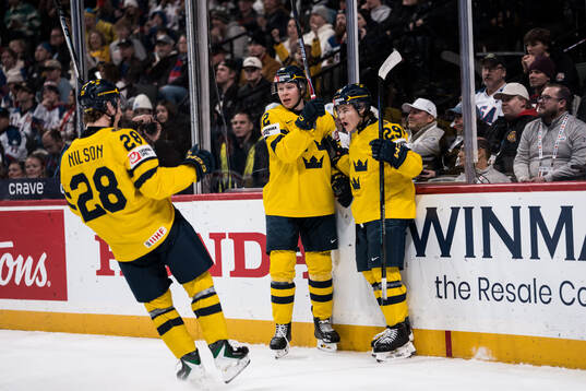 Eric Nilson, Milton Gästrin and Casper Juustovaara