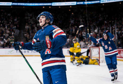 Will Zellers of USA celebrates