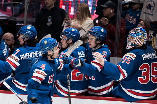 Teddy Stiga of USA celebrates