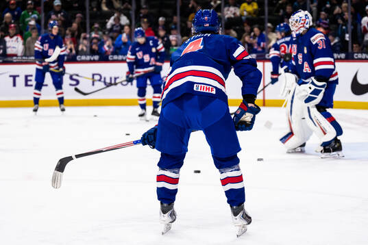 Teddy Stiga of USA at warm-up