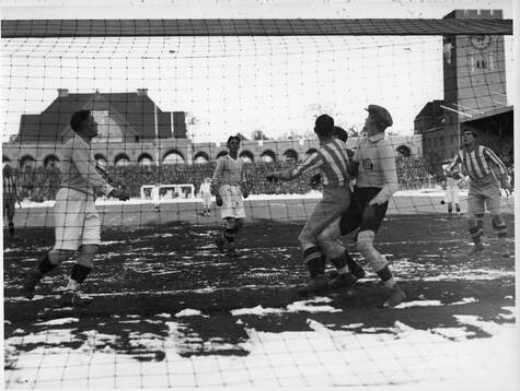 Fotboll, Westermalm - Göteborgskamraterna. Allsvenskan.