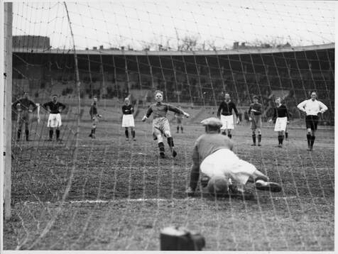 Fotboll, Stadion 1926. AIK -  Örgryte IS. Stockholm,