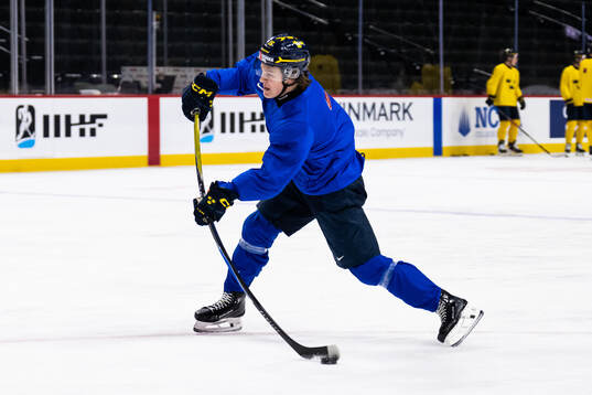 Ivar Stenberg of Sweden at a practice session