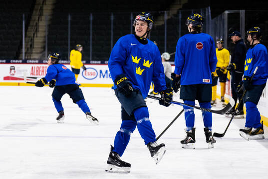 Ivar Stenberg of Sweden at a practice session