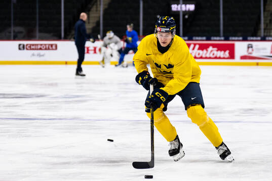 Leo Sahlin Wallenius of Sweden at a practice session