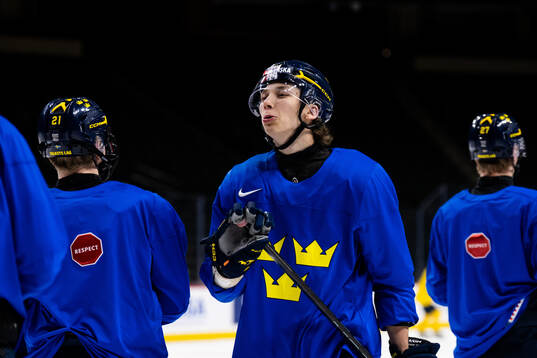 Sascha Boumedienne of Sweden at a practice session