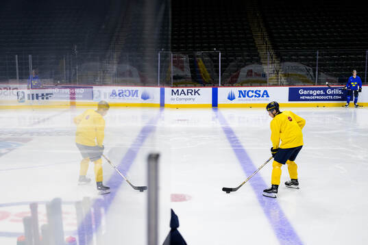 Leo Sahlin Wallenius of Sweden at a practice session