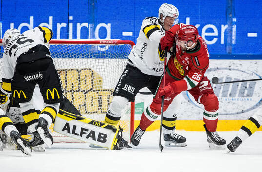 Västerås Niclas Lundgren och Moras Arvid Degerstedt