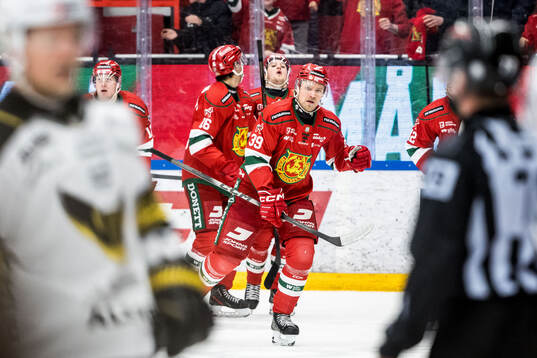 Moras Kristoffer Gunnarsson jublar