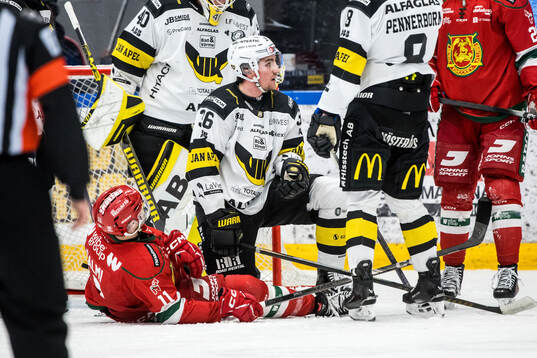 Moras Gustav Salmi-Lilja och Västerås Olle Norberg