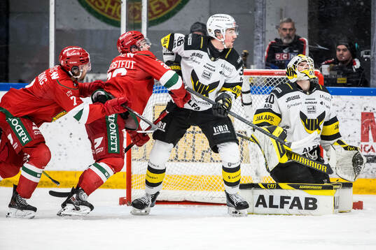 Moras Ethan De Jong och Arvid Degerstedt och Västerås