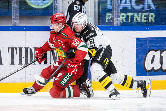 Moras Tobias Ekberg och Västerås Malte Sjögren